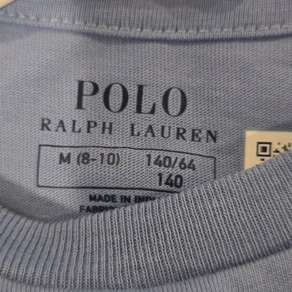 Polo by Ralph Lauren Kids Light Blue Graphic Tee - Picture 2 of 2